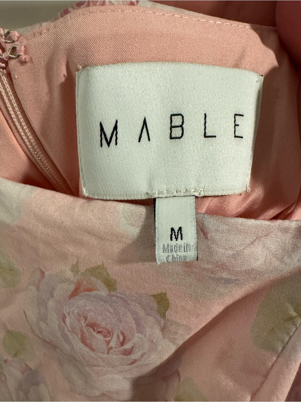 MABLE Pink Floral Mini Dress - Picture 6 of 7